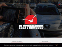 Tablet Screenshot of elektromodul.hr